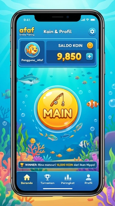 Cuplikan layar menu unduhan afaf untuk perangkat Android